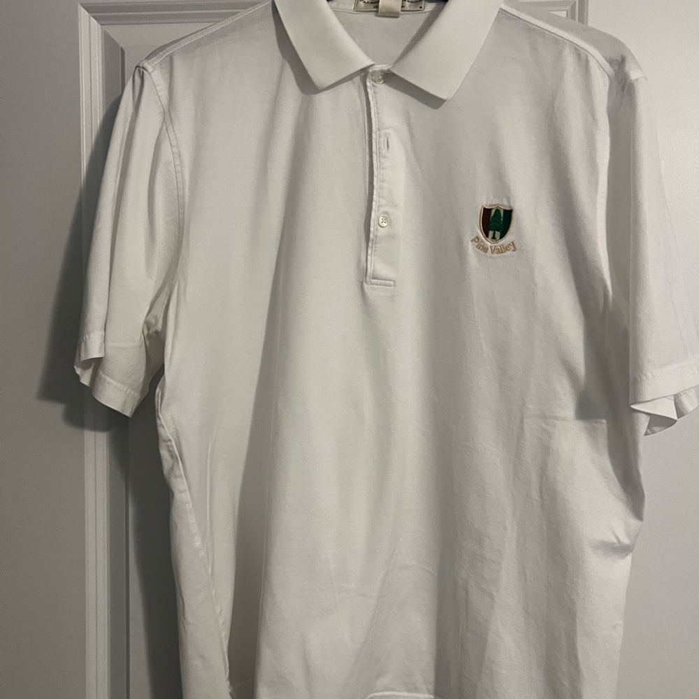 Fairway & Greene White Polo Shirt with Logo